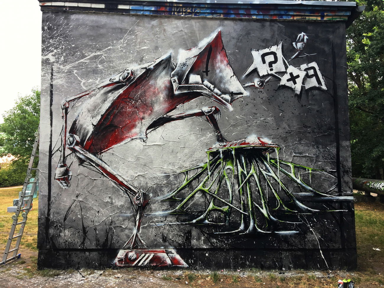 Graffiti Wall - Photo by x9 - potsdam, xnine, x9 (2018)