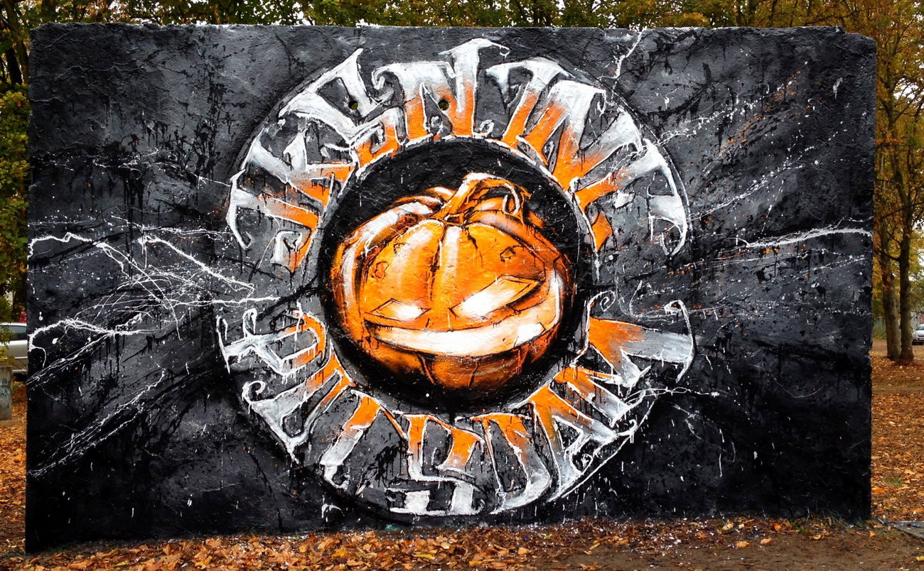 Graffiti Wall - Photo by x9 - potsdam, plattenspieler, x9 (2018)