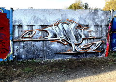 Graffiti Wall - Photo by x9 - potsdam, graffiti, xnine (2019)