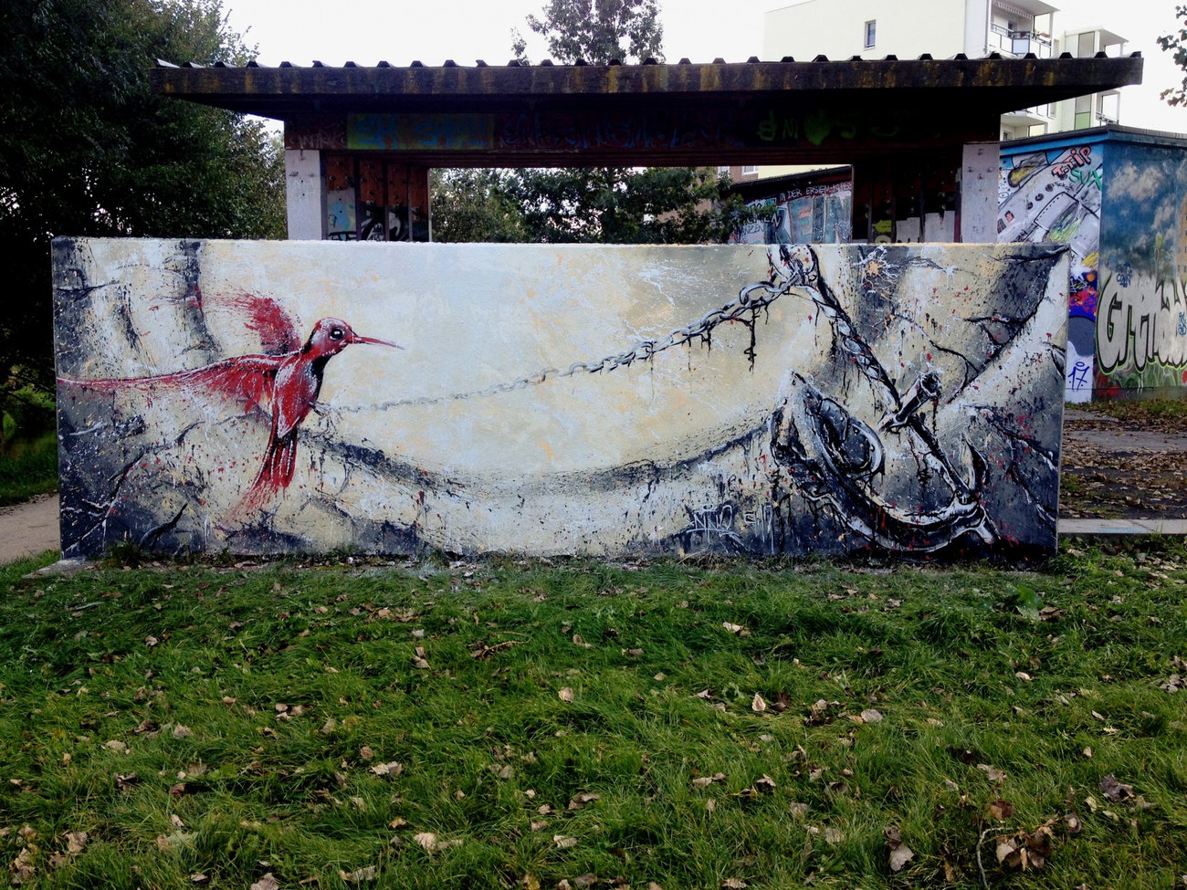 Graffiti Wall - Photo by x9 (2017)