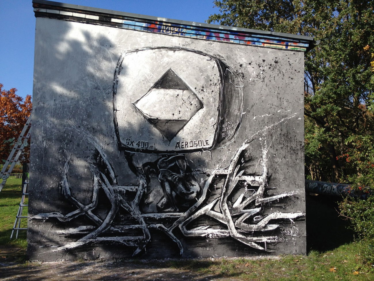 Graffiti Wall - Photo by x9 (2017)