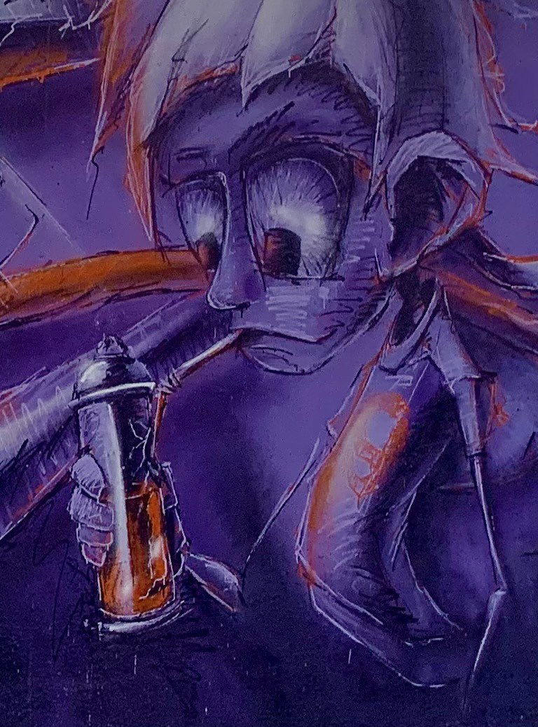 Graffiti Wall - Photo by x9 - hypergraphia, 2021, potsdam (2021)