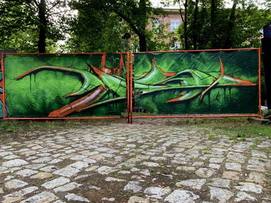 Graffiti Wall - Photo by x9 - potsdam, graffiti, xnine (2021)
