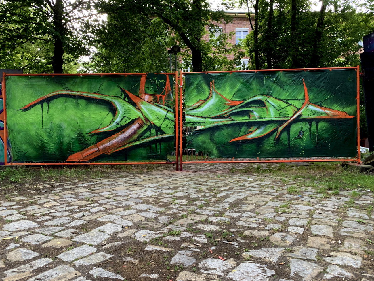 Graffiti Wall - Photo by x9 - potsdam, graffiti, xnine (2021)