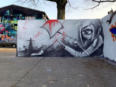 Graffiti Wall - Photo by x9 - Graffiti, potsdam, xnine (2022)