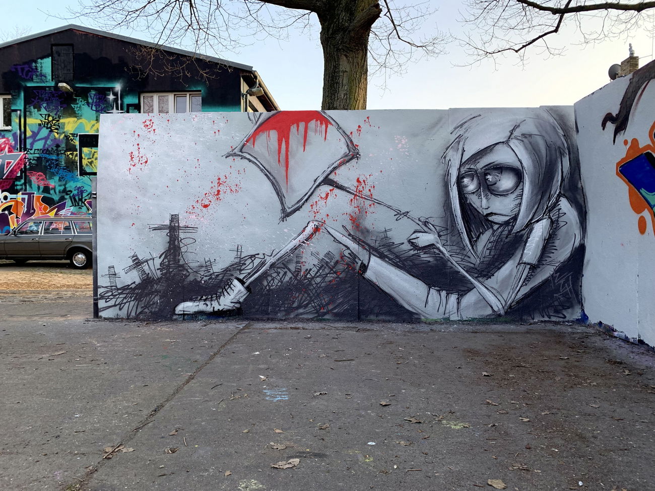 Graffiti Wall - Photo by x9 - Graffiti, potsdam, xnine (2022)