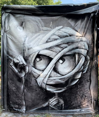 Graffiti Wall - Photo by x9 - potsdam, graffiti, x9 (2021)