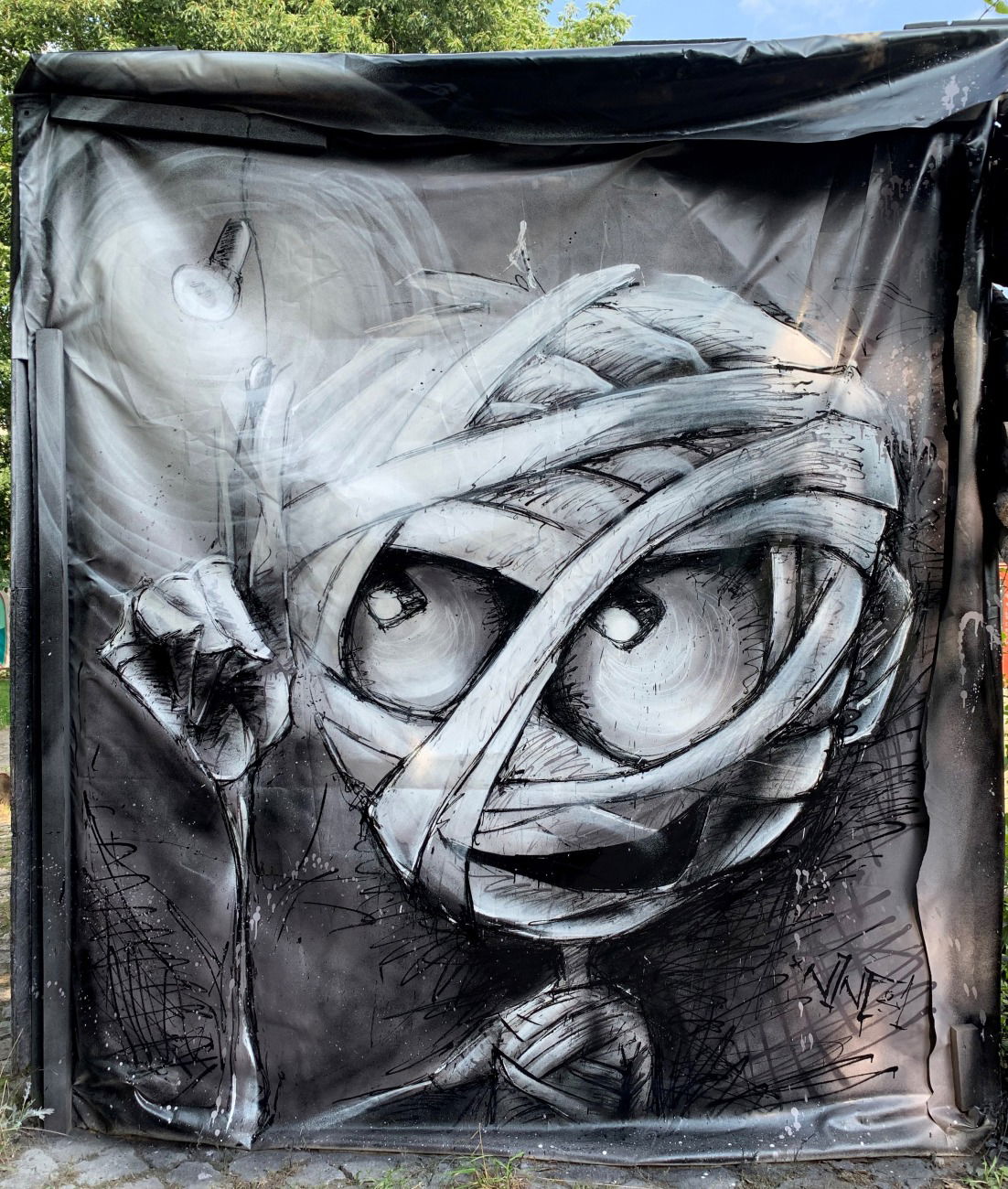 Graffiti Wall - Photo by x9 - potsdam, graffiti, x9 (2021)