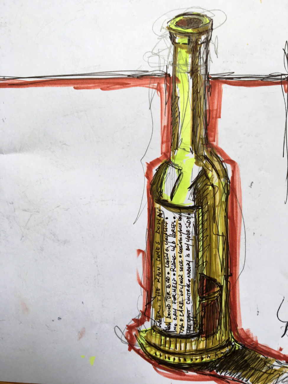 Graffiti Sketch - Photo by x9 (2017)