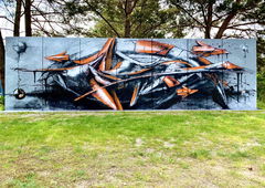 Graffiti Wall - Photo by x9 - potsdam, graffiti, xnine (2021)