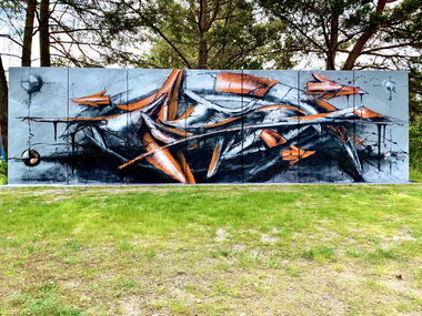 Graffiti Wall - Photo by x9 - potsdam, graffiti, xnine (2021)