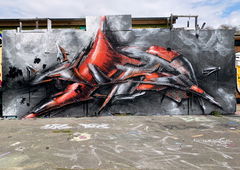 Graffiti Wall - Photo by x9 - graffiti, potsdam, xnine (2021)