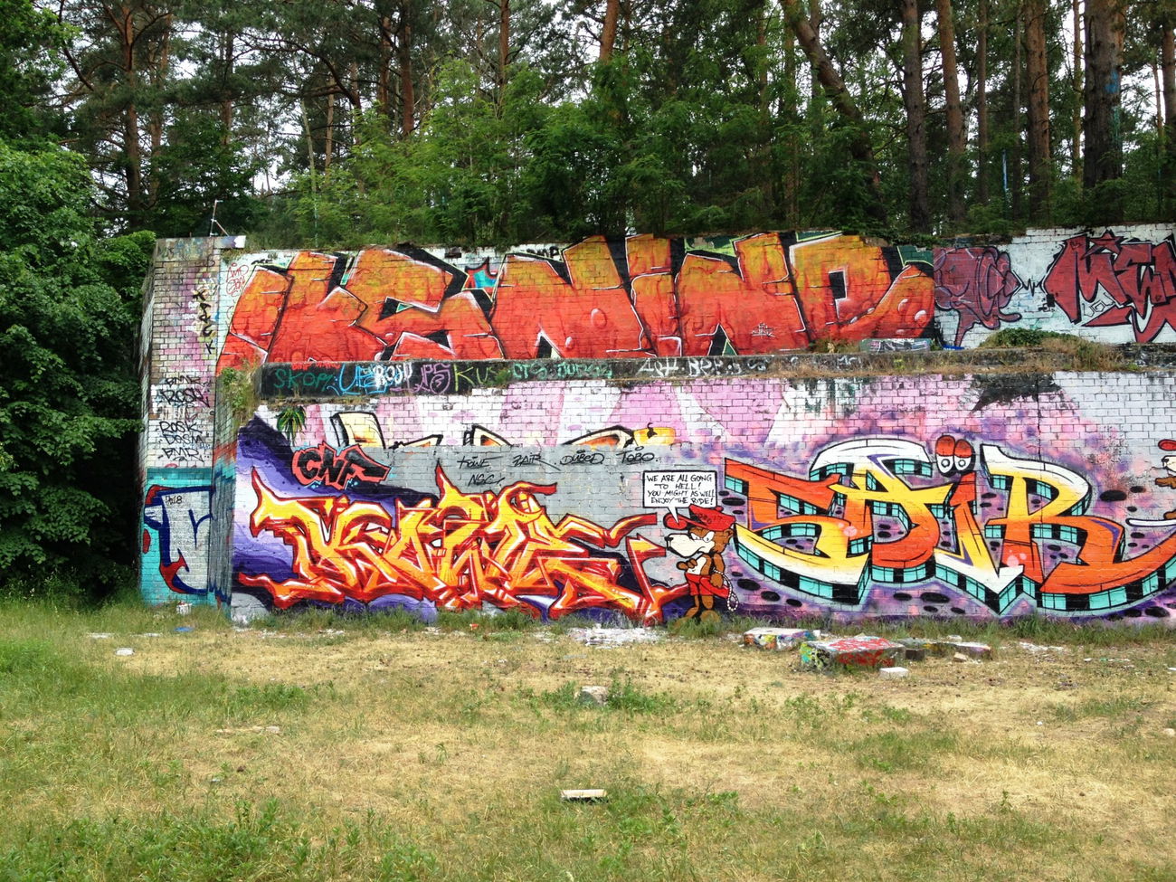 Graffiti Wall - Photo by x9 - potsdam, graffiti, xnine (2018)