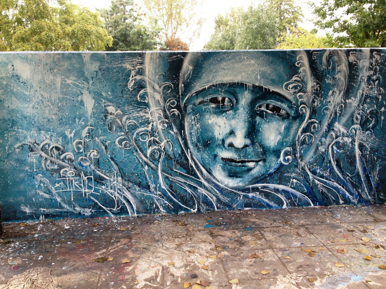 Graffiti Wall - Photo by x9 (2017)