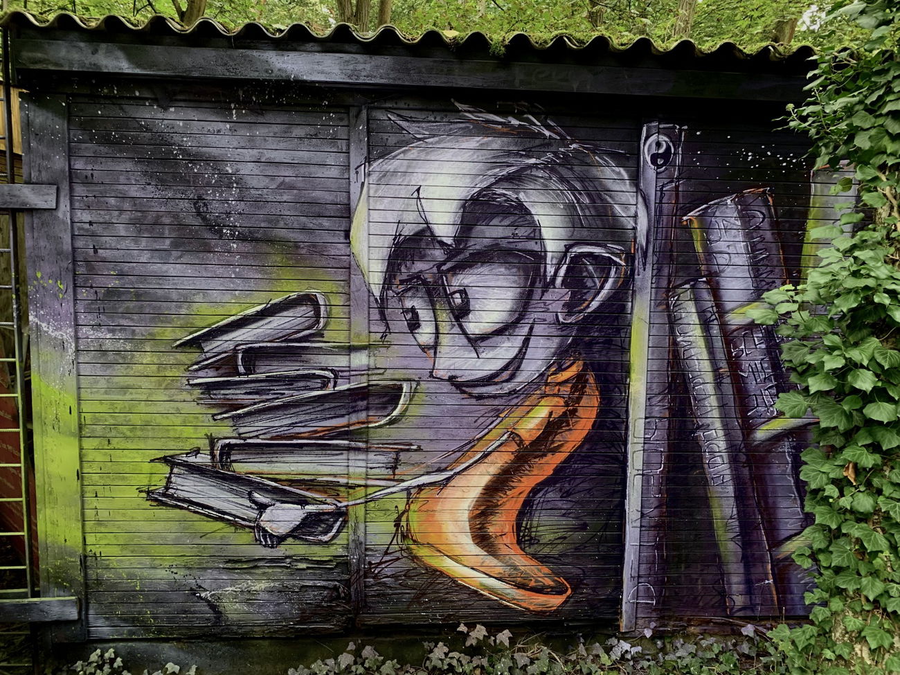 Graffiti Wall - Photo by x9 - graffiti, potsdam, x9 (2021)