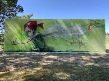 Graffiti Wall - Photo by x9 - potsdam, graffiti, xnine (2022)