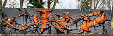 Graffiti Wall - Photo by x9 - potsdam, freiland, graffiti (2021)