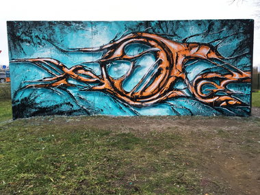 Graffiti Wall - Photo by x9 (2017)