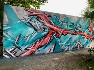 Graffiti Wall - Photo by x9 - graffiti, potsdam, xnine (2021)