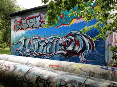Graffiti Wall in Potsdam - Photo by x9 (2017)