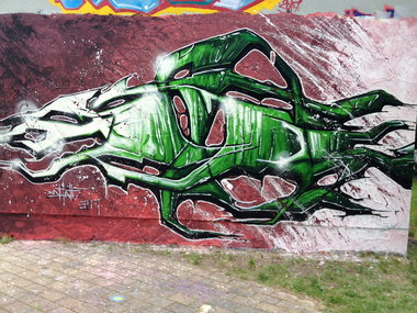 Graffiti Wall - Photo by x9 (2017)