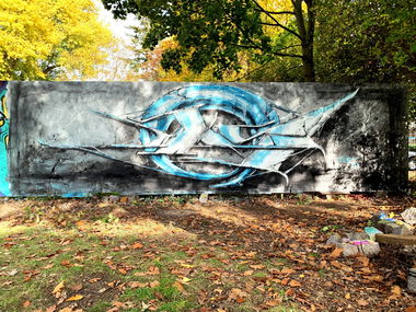 Graffiti Wall - Photo by x9 (2020)