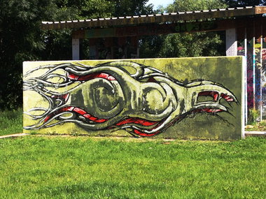 Graffiti Wall - Photo by x9 - xnine (2017)