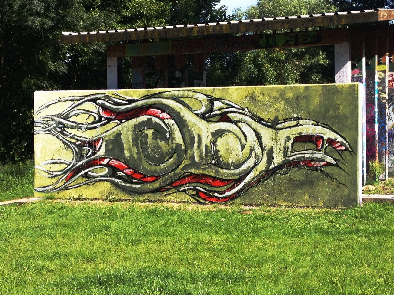 Graffiti Wall - Photo by x9 - xnine (2017)