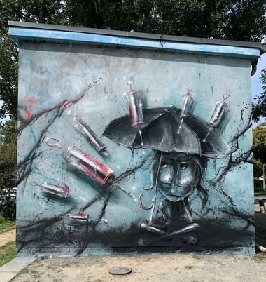 Graffiti Wall - Photo by x9 - graffiti, potsdam, xnine (2021)