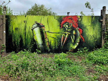 Graffiti Wall - Photo by x9 - potsdam, graffiti, x9 (2021)