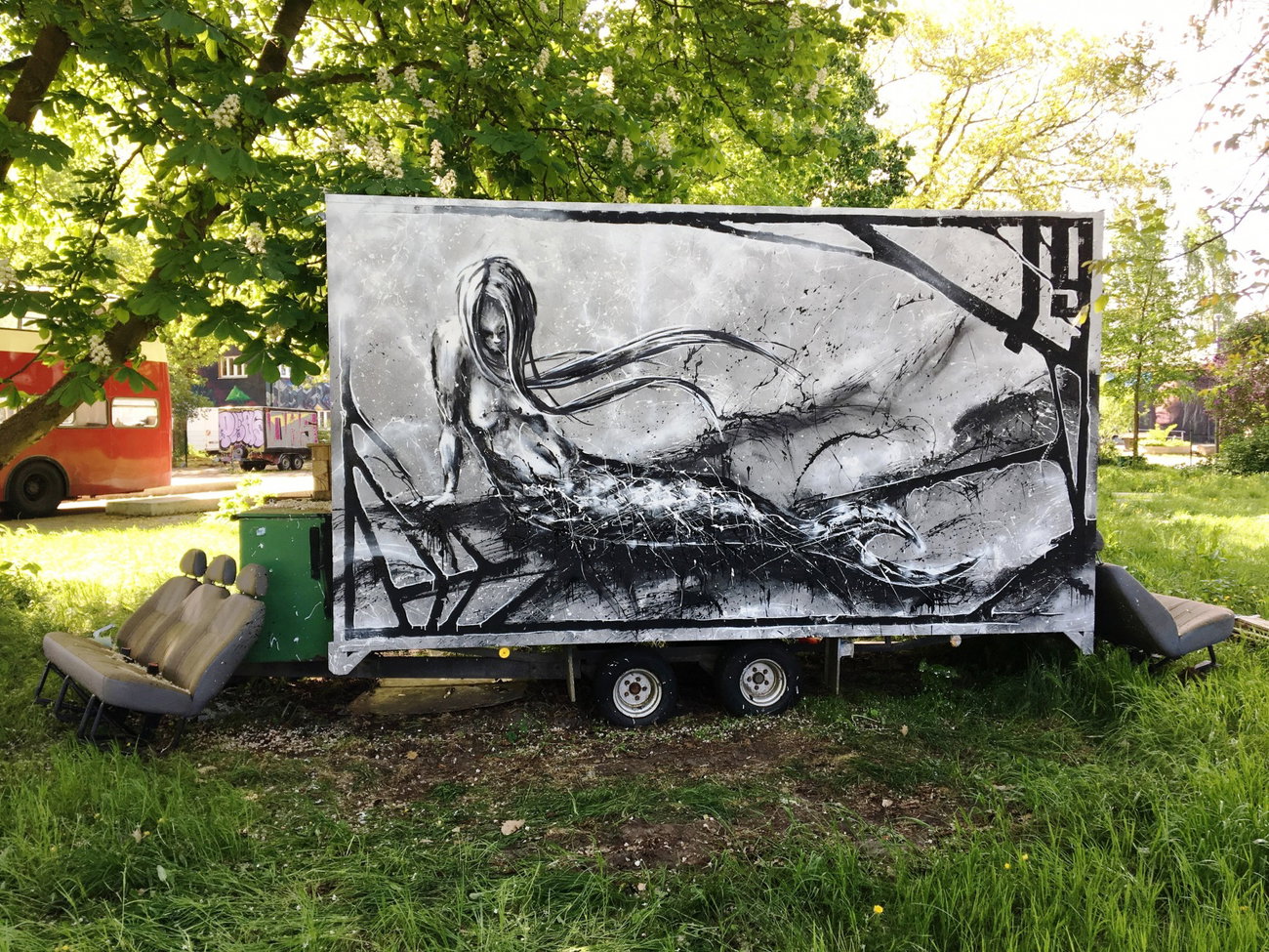 Graffiti Wall - Photo by x9 - potsdam, freiland, xnine (2018)