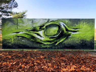 Graffiti Wall - Photo by x9 - graffiti, potsdam, xnine (2020)