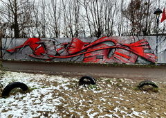 Graffiti Wall - Photo by x9 - graffiti, potsdam, xnine (2021)