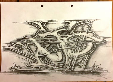 Graffiti Wall - Photo by x9 (2017)