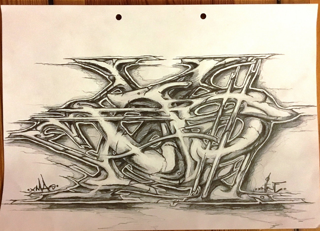 Graffiti Wall - Photo by x9 (2017)