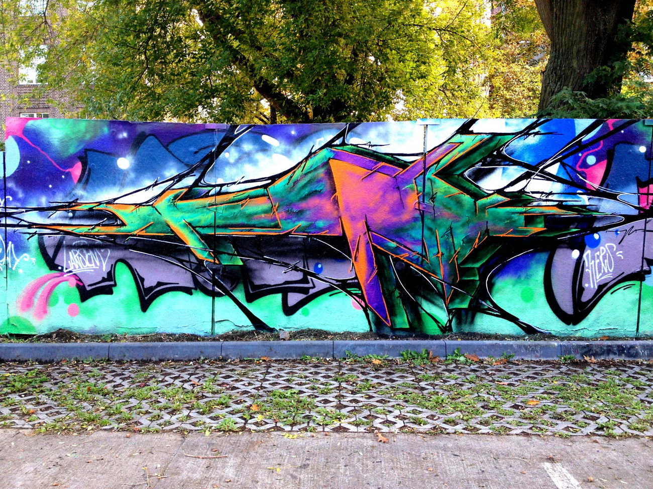 Graffiti Wall - Photo by x9 - Potsdam, graffiti, x9 (2019)