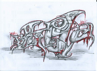 Graffiti Wall - Photo by x9 (2017)