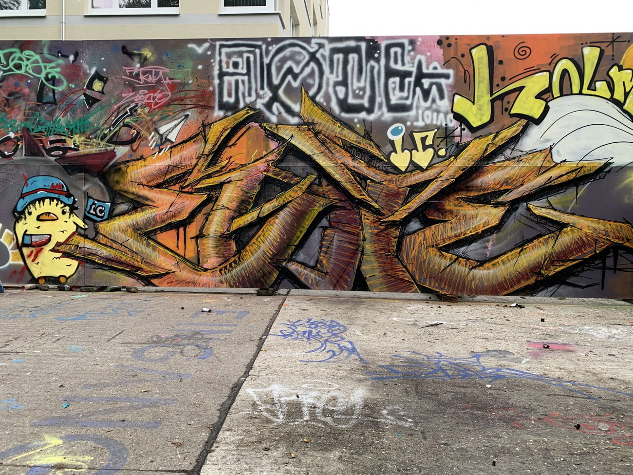 Graffiti Wall - Photo by x9 - potsdam, graffiti, xnine (2021)