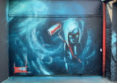 Graffiti Wall - Photo by x9 - potsdam, graffiti, xnine (2022)