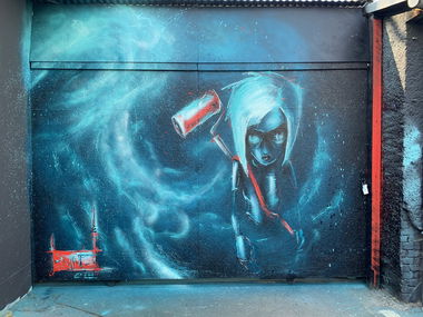 Graffiti Wall - Photo by x9 - potsdam, graffiti, xnine (2022)