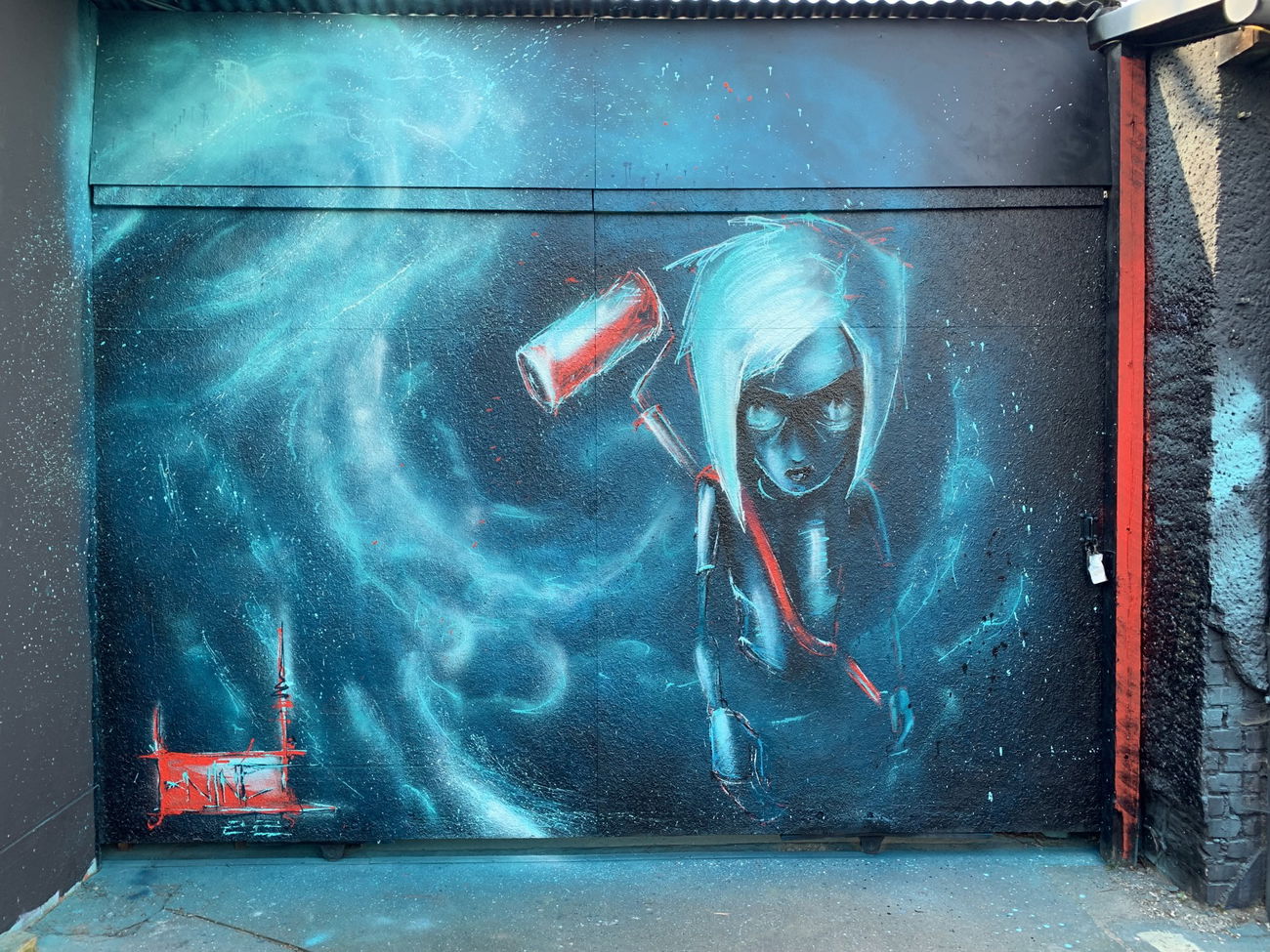 Graffiti Wall - Photo by x9 - potsdam, graffiti, xnine (2022)