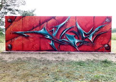 Graffiti Wall - Photo by x9 - potsdam, graffiti, x9 (2020)