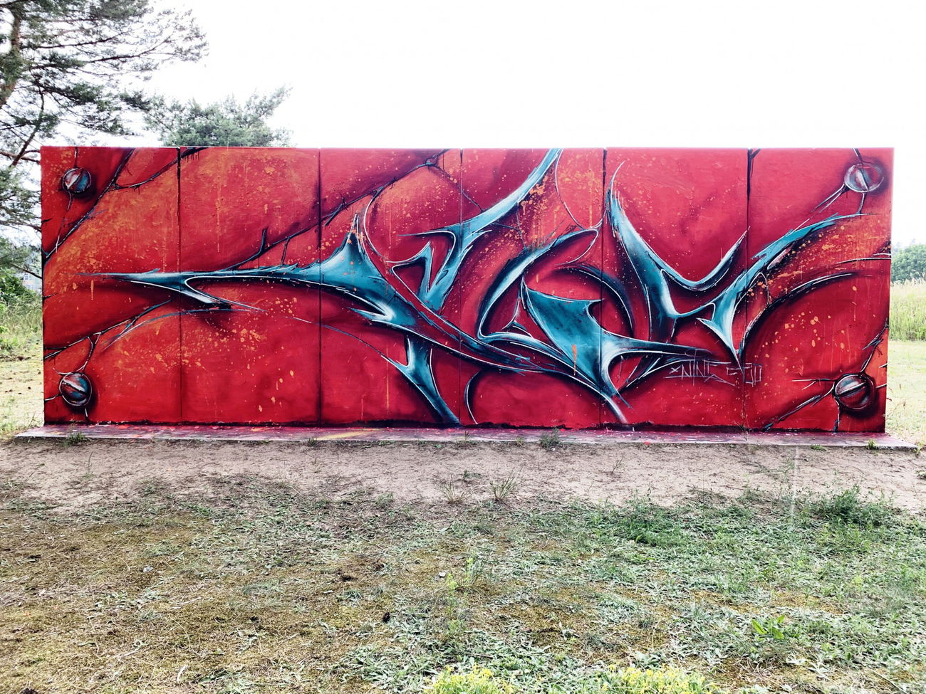 Graffiti Wall - Photo by x9 - potsdam, graffiti, x9 (2020)