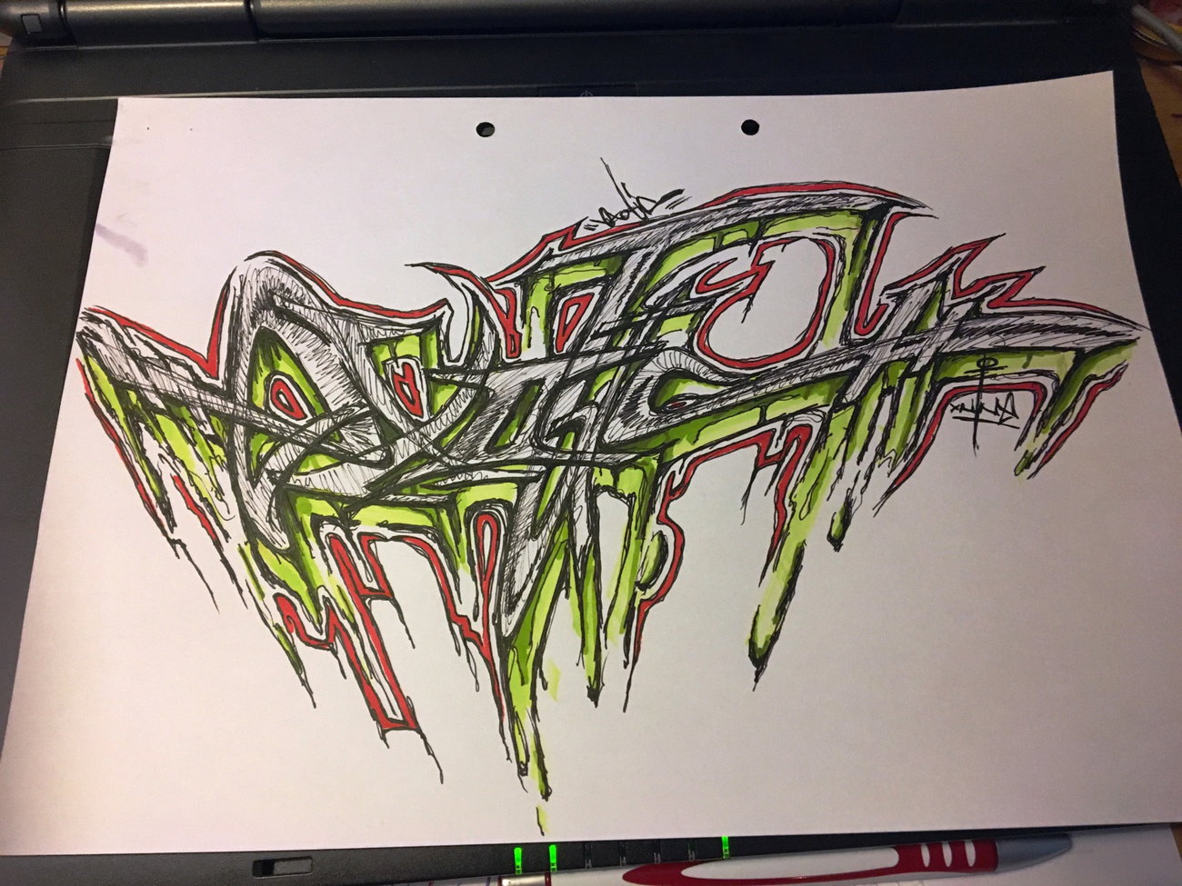 Graffiti Wall - Photo by x9 (2017)