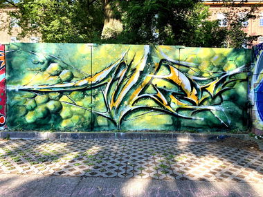 Graffiti Wall - Photo by x9 - potsdam, freiland, graffiti (2020)