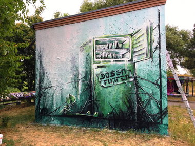 Graffiti Wall - Photo by x9 - potsdam, nuthe, graffiti (2018)