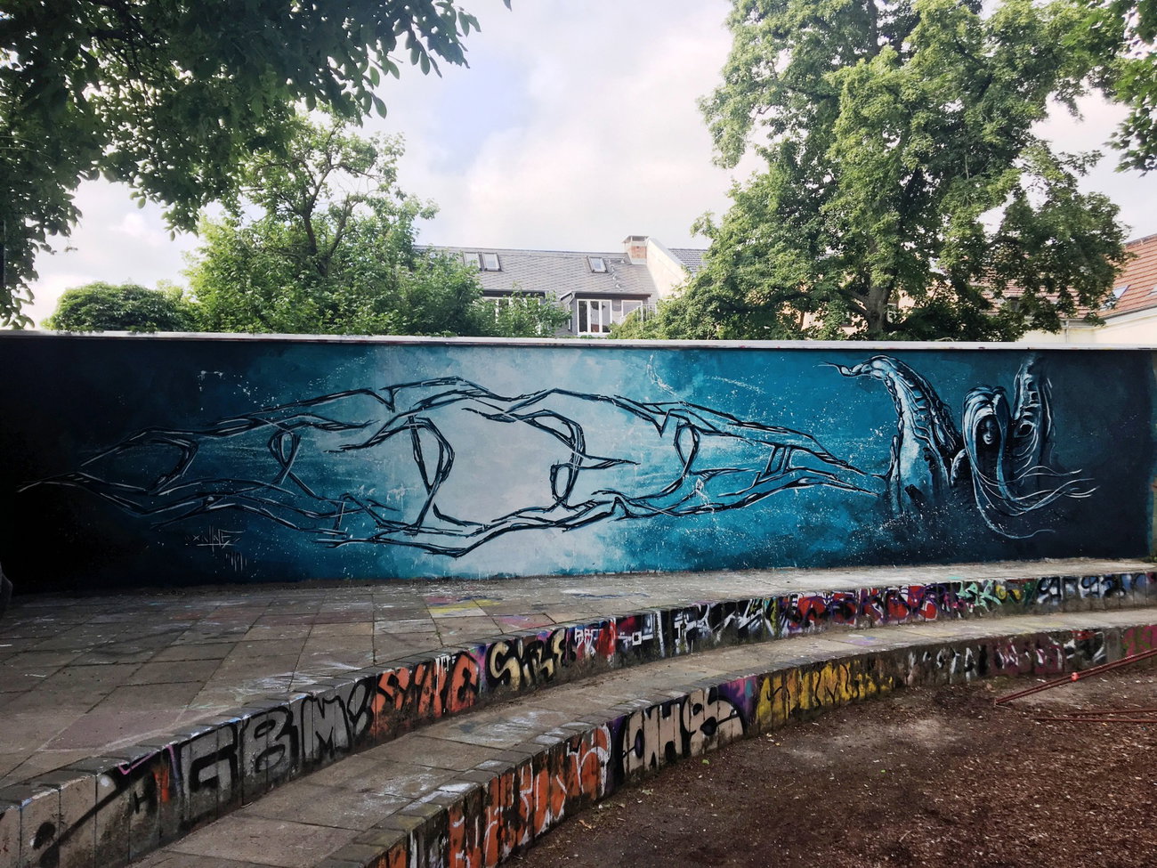 Graffiti Wall - Photo by x9 - xnine (2017)