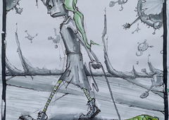 Graffiti Sketch - Photo by x9 - potsdam, graffiti, sketch (2021)