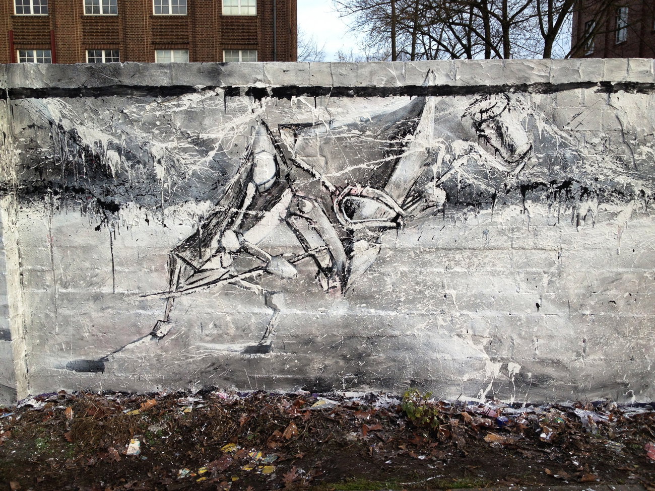 Graffiti Wall - Photo by x9 - potsdam, freiland, graffiti (2019)