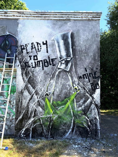 Graffiti Wall - Photo by x9 - potsdam, graffiti, xnine (2020)